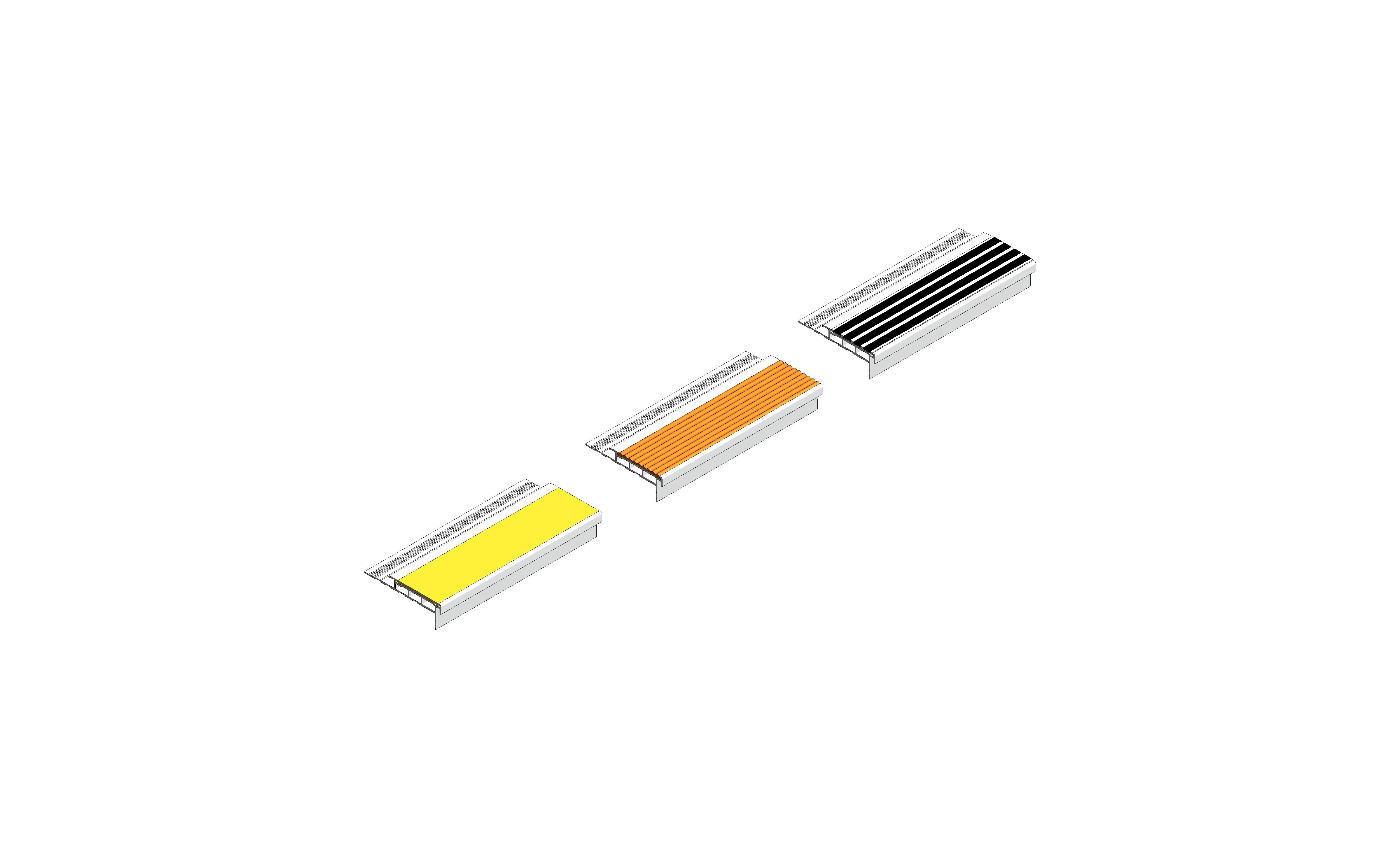 Image of Aluminium Stair Nosing - 143 & 443