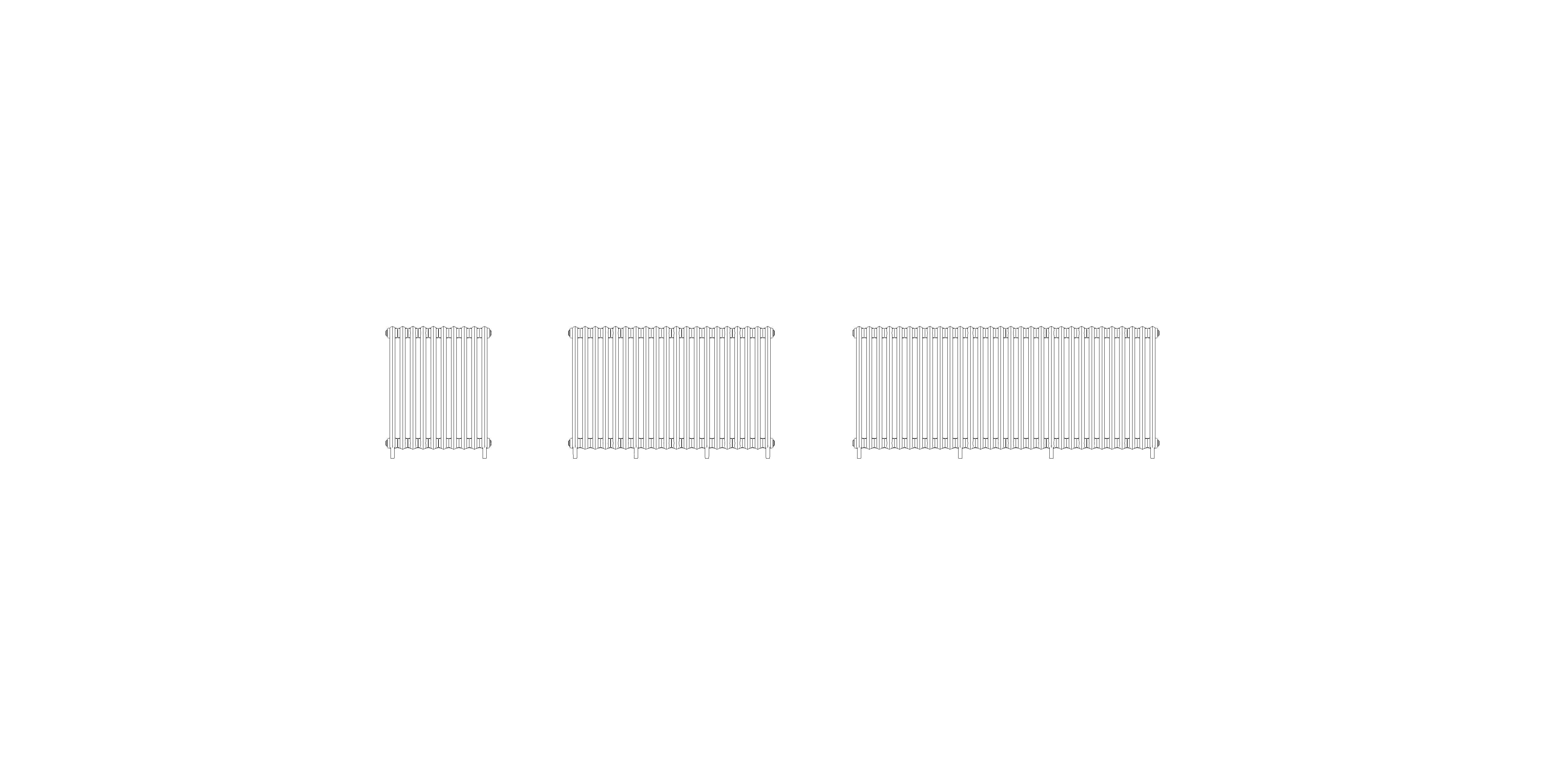 Product: Emmeline I 865mm Cast Iron Radiators