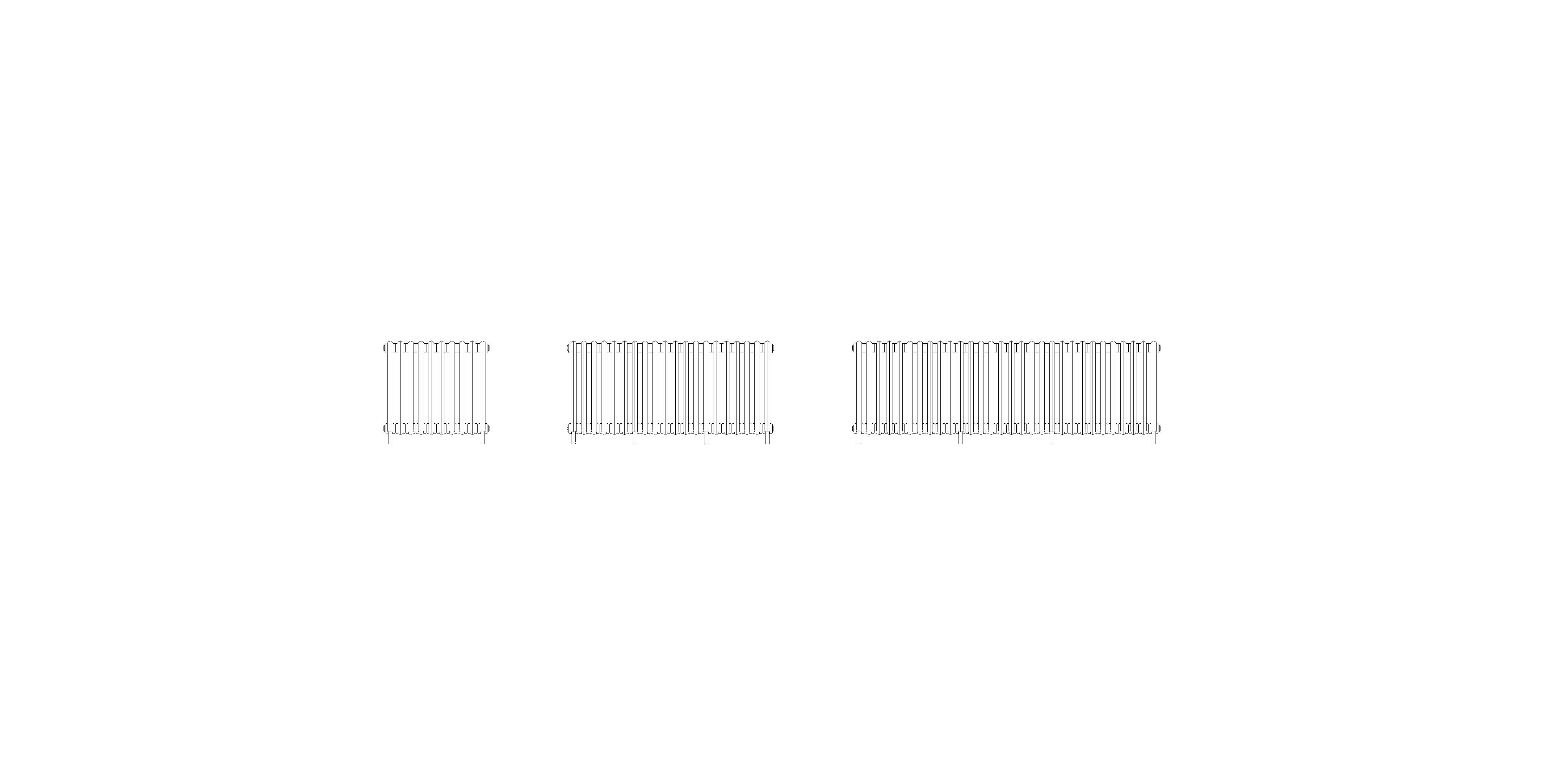 Product: Emmeline II 670mm Cast Iron Radiators