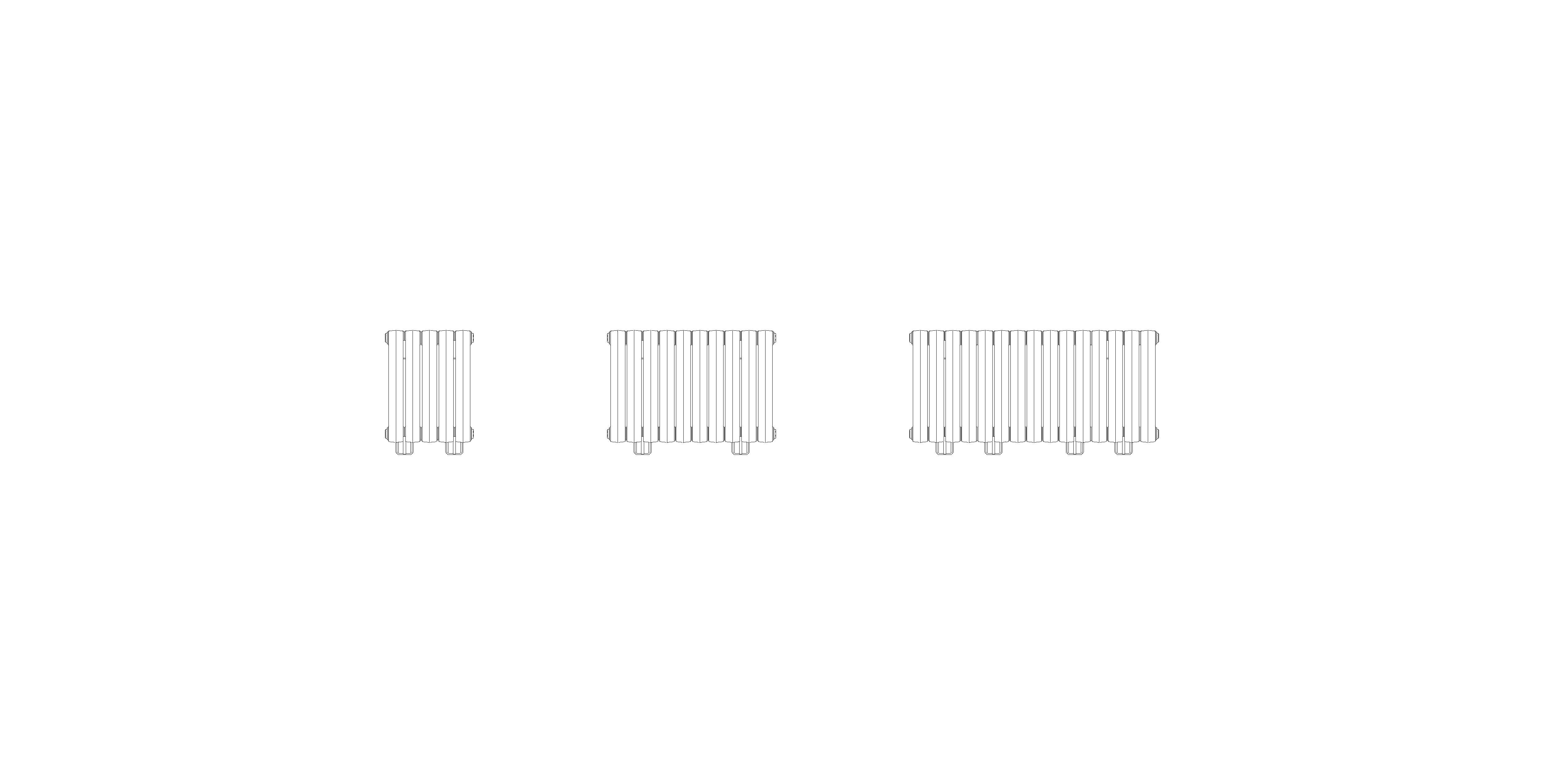 Product: Vulcan III 420mm Cast Iron Radiators