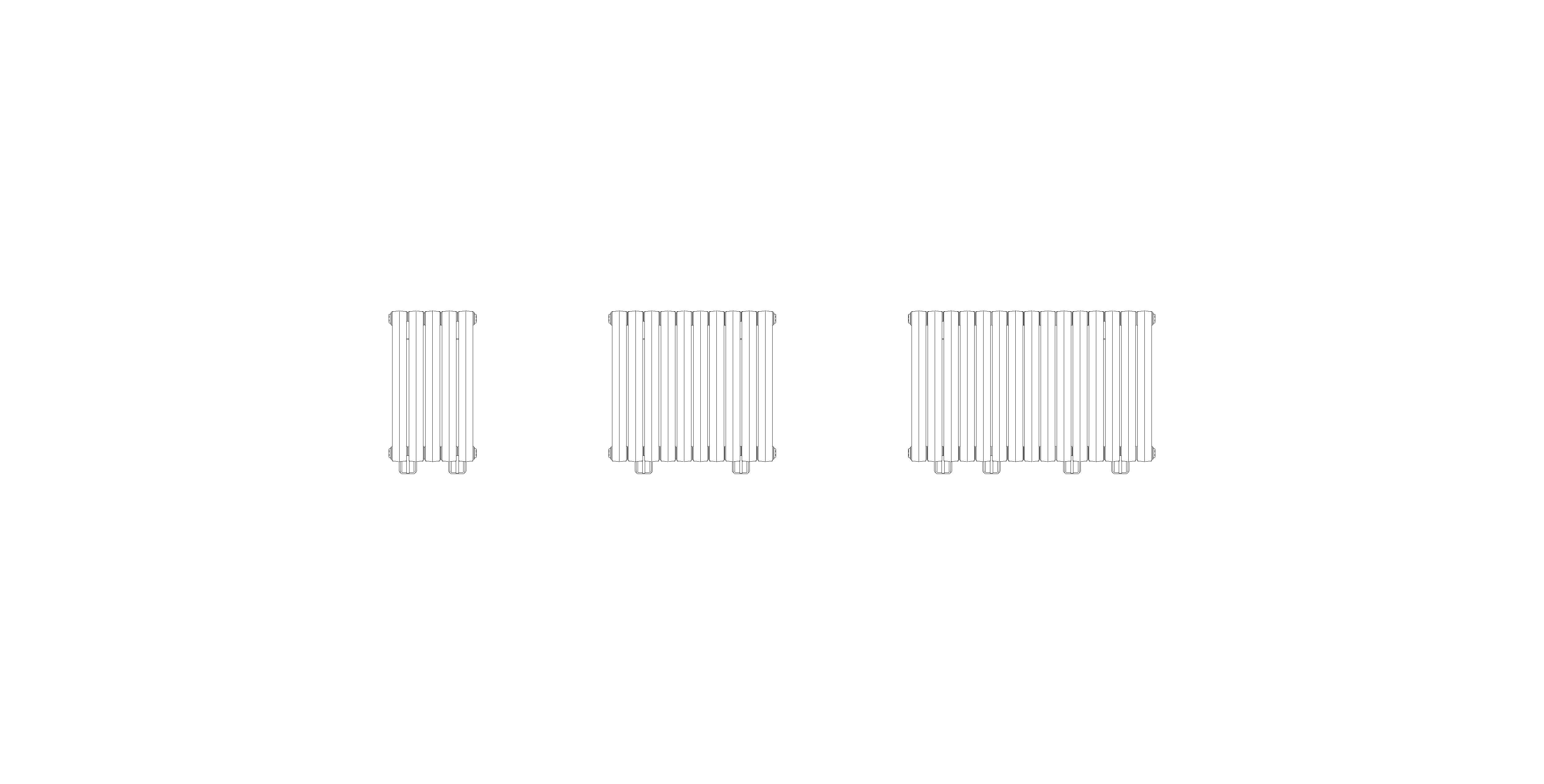 Product: Vulcan III 570mm Cast Iron Radiators