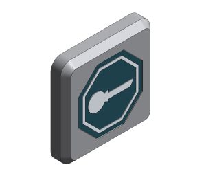 Product: Reader: RFID HF - Vandal - Blue