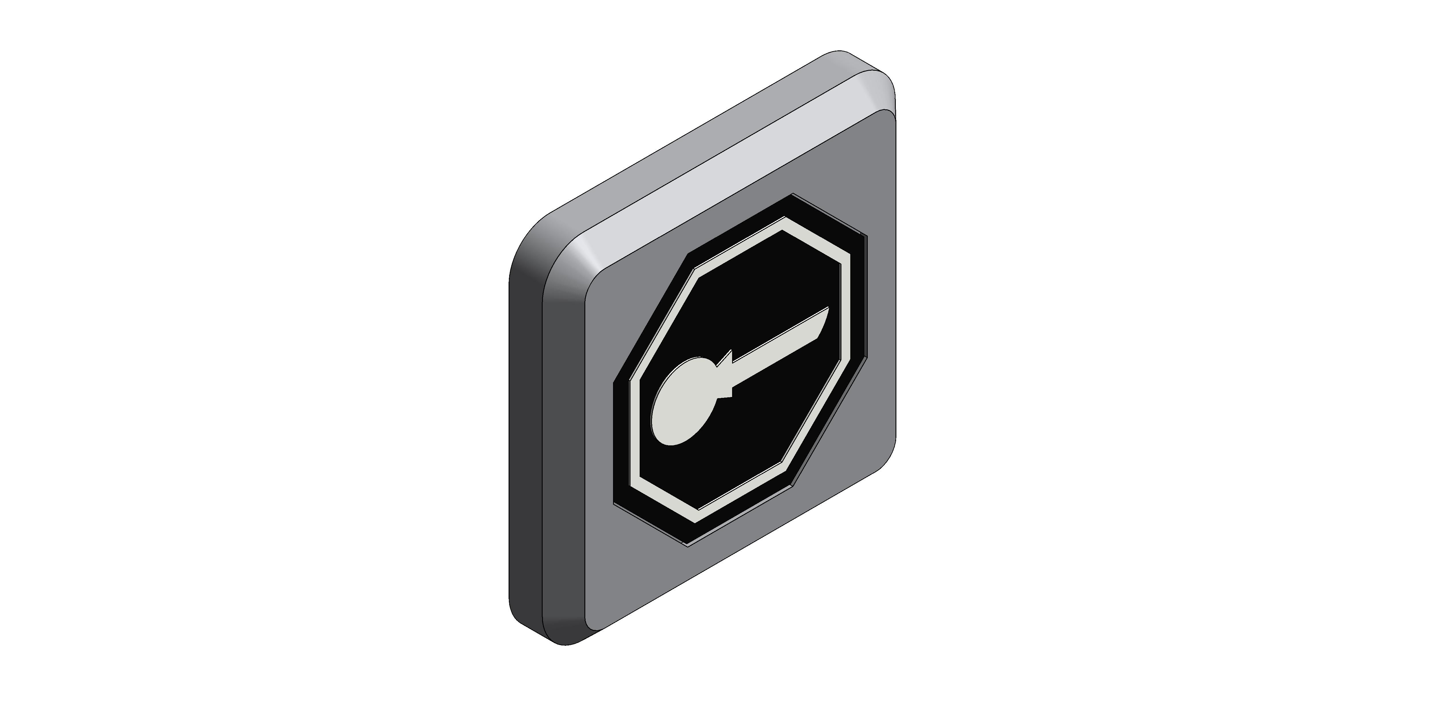 Product: Reader: RFID LF - Vandal - Black