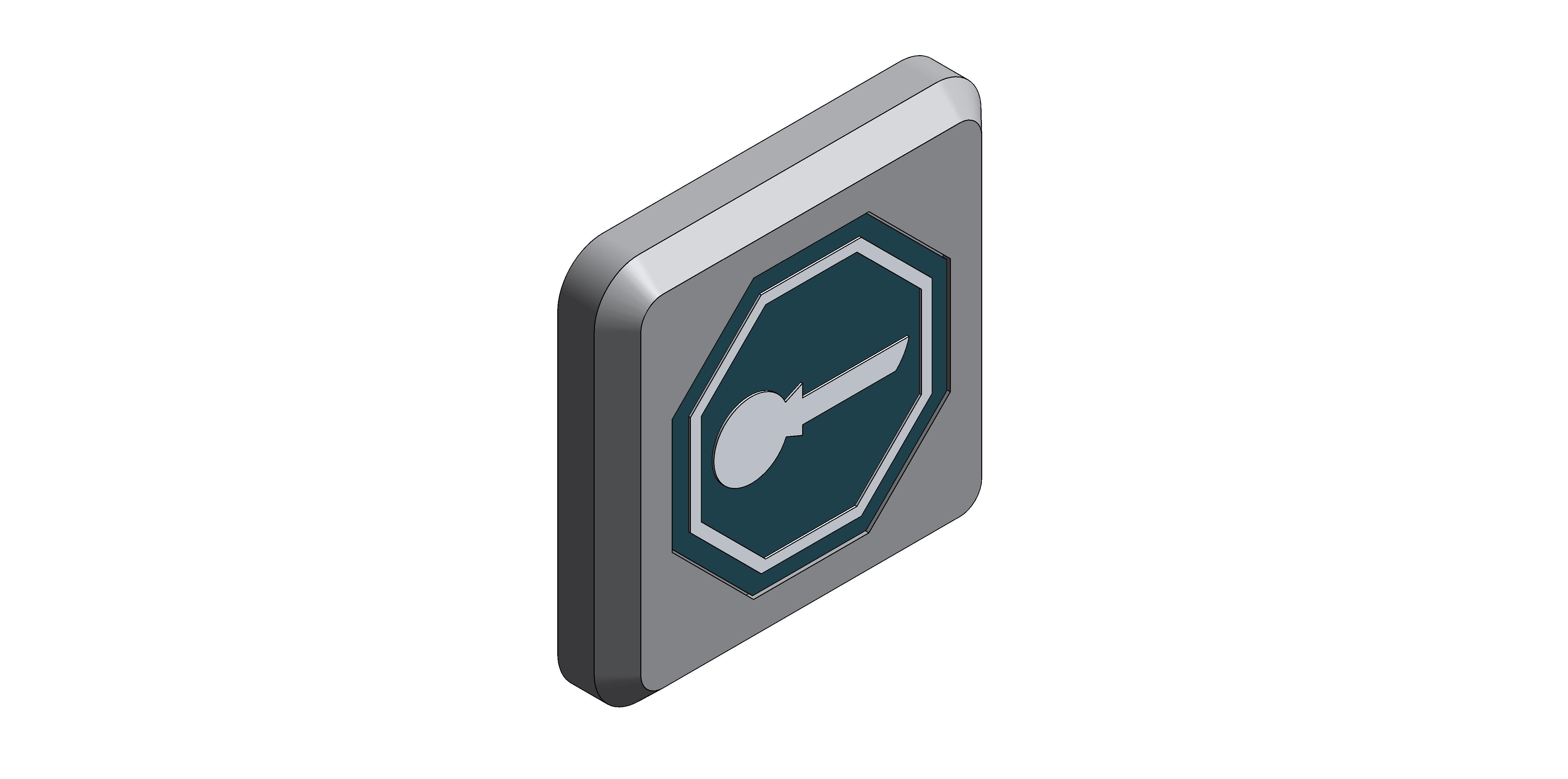 Product: Reader: RFID LF - Vandal - Blue