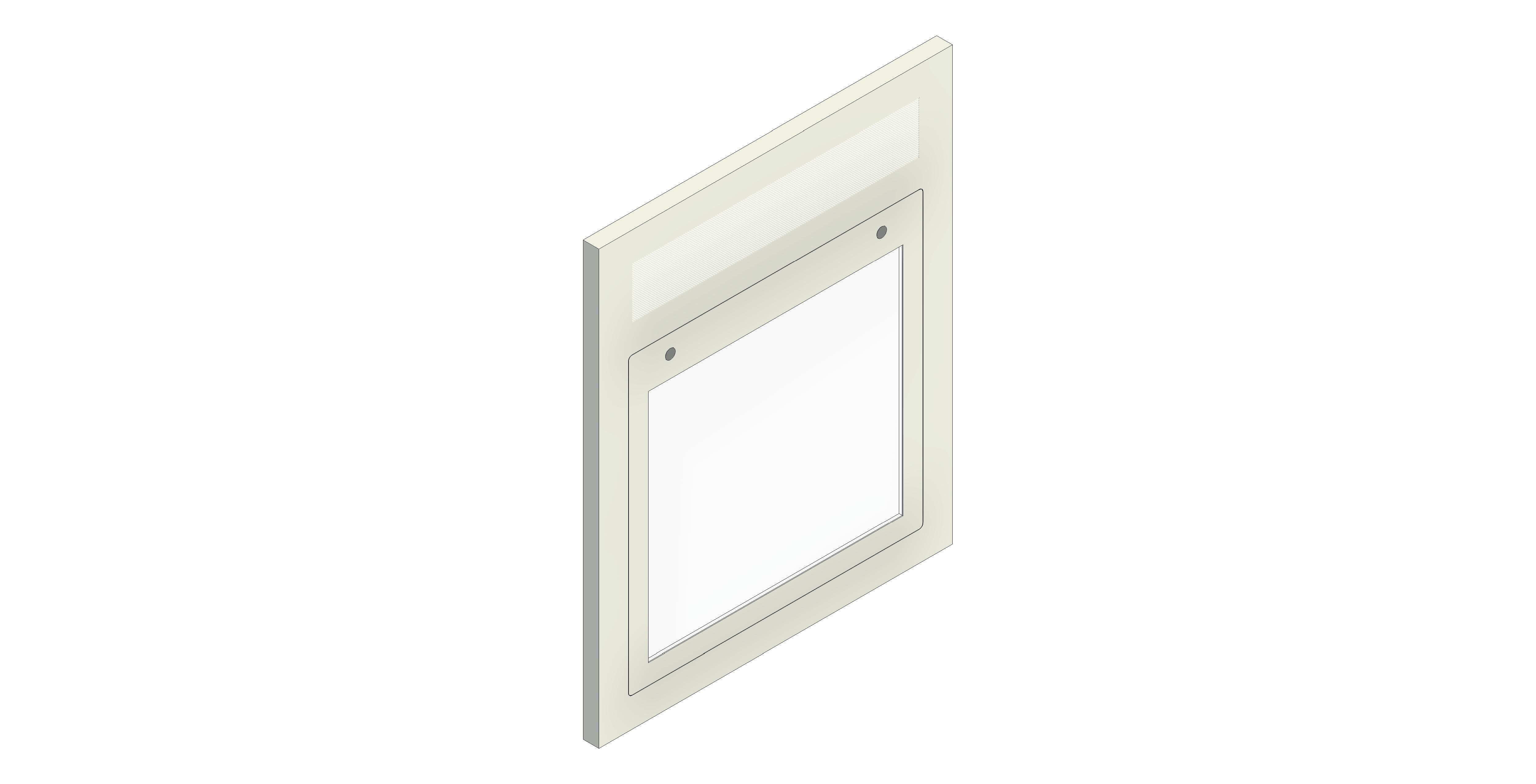 Product: Anti-ligature Window Protector (Inset)