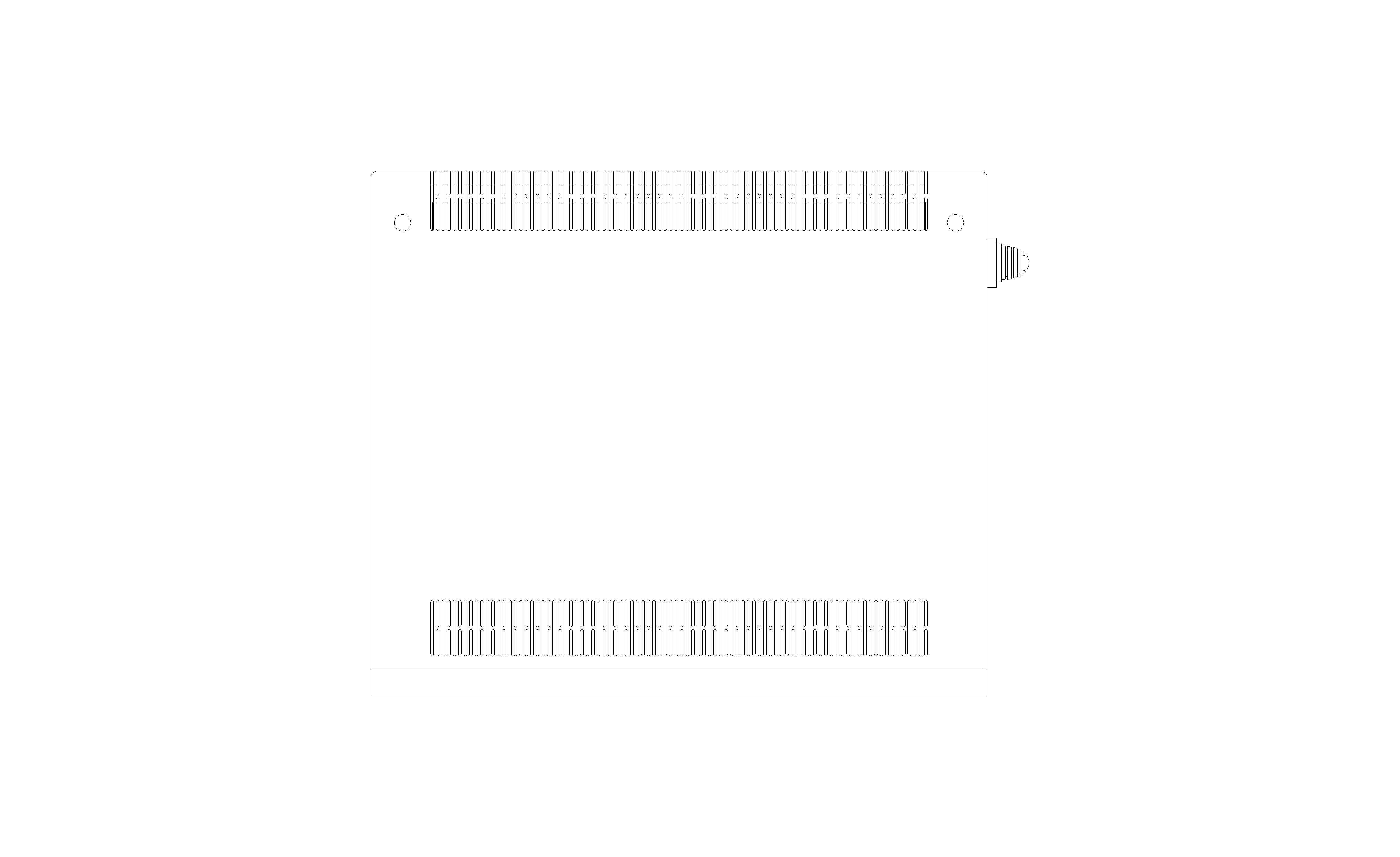 Product: DeepClean LST Radiator (Standard Grilles - Floor Mounted - Flat Top)