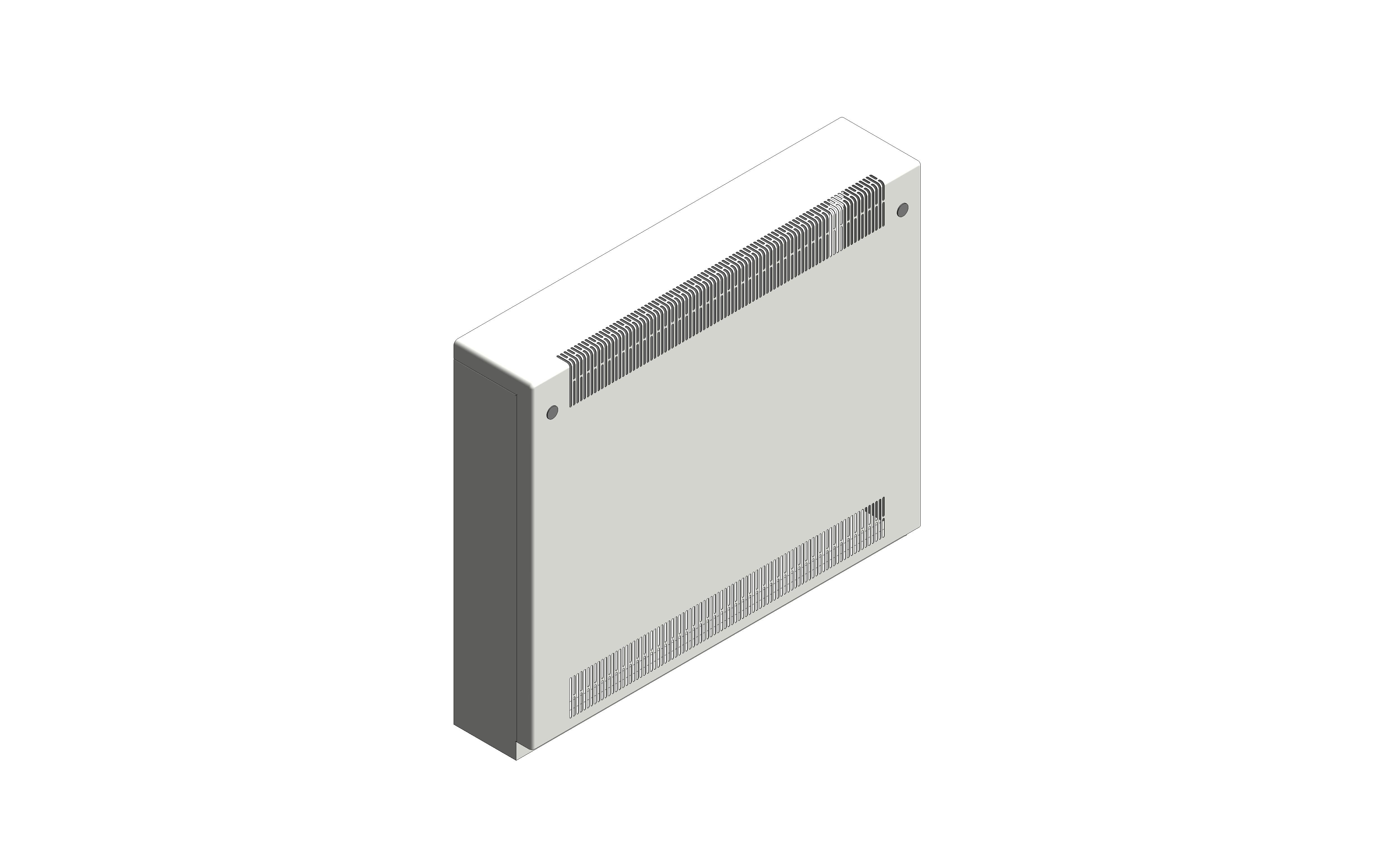 Product: DeepClean LST Radiator (Standard Grilles - Wall Mounted - Flat Top)