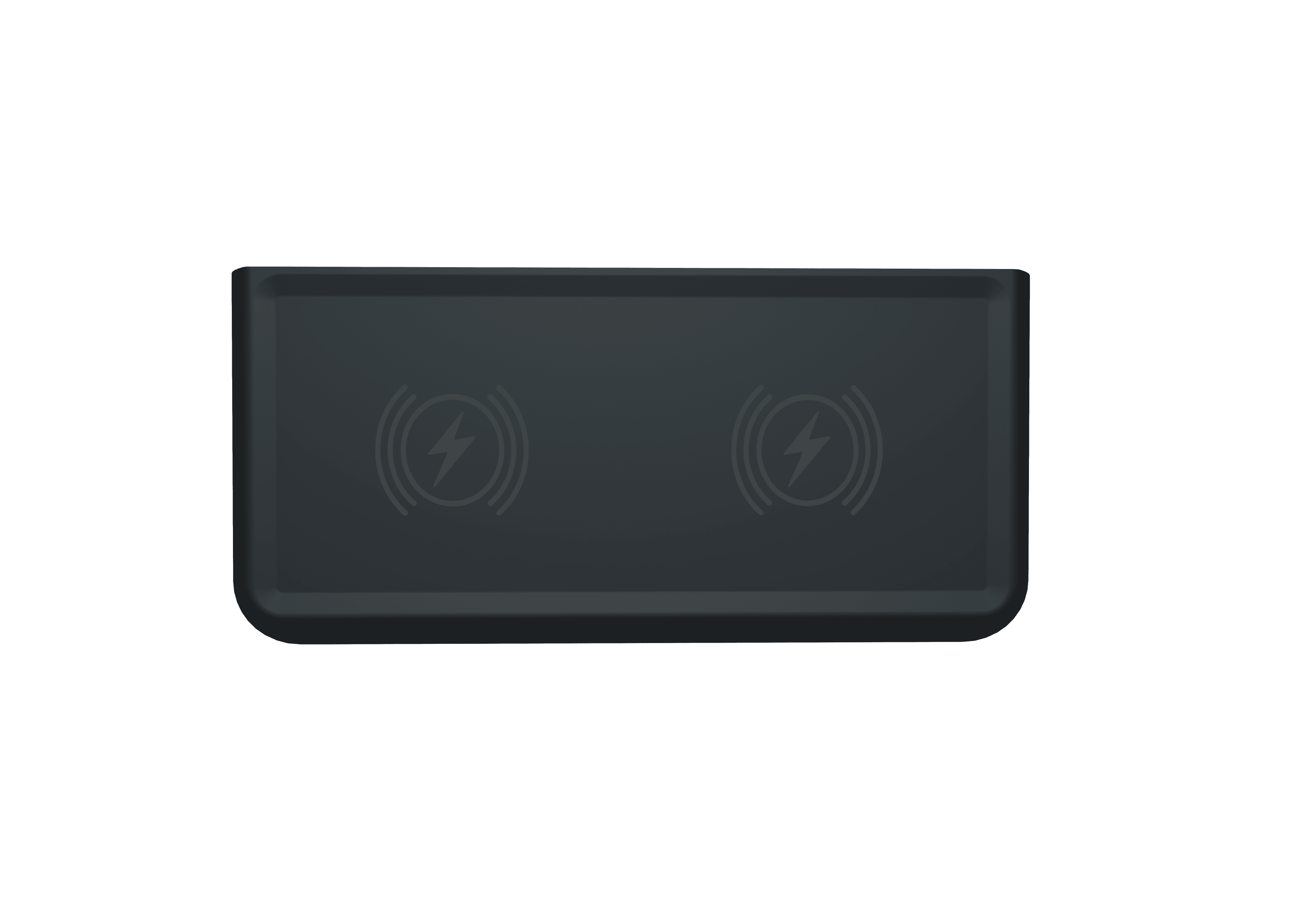 bimstore front image of the Crable Wireless Charging Shelf - No LED - Plug Sockets Type B