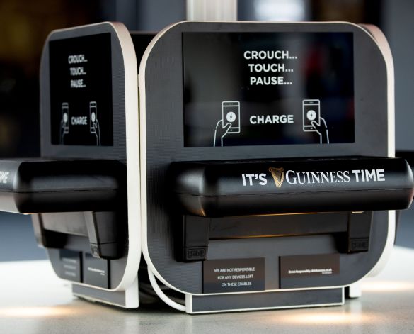 bimstore top image of the Crable Wireless Charging Shelf - No LED - Plug Sockets Type G