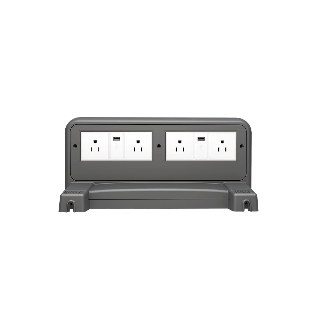 bimstore front image of the Crable Wireless Charging Shelf - No LED - Plug Sockets Type B