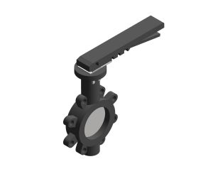 Product: F648L, F644L, F654L, F678L, F674L - Fully Lugged Lever Operated Butterfly Valves – Ductile Iron