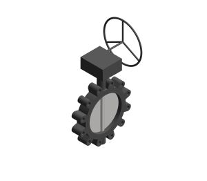 Product: FA648G, FA644G, FA658G, FA654G, FA678G, FA674G - Fully Lugged Gearbox Operated Butterfly Valves – Ductile Iron