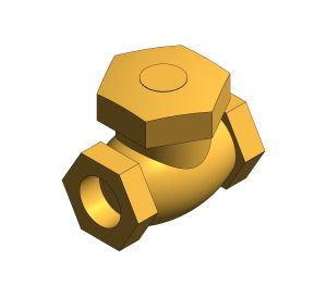 Product: D116 - Lift Check Valve - Bronze