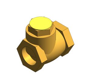Product: D140 - Swing Check Valve With Resilient Disc - Bronze