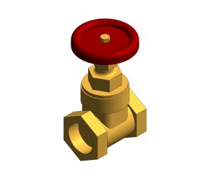Product: D151 - Gate Valve - Bronze