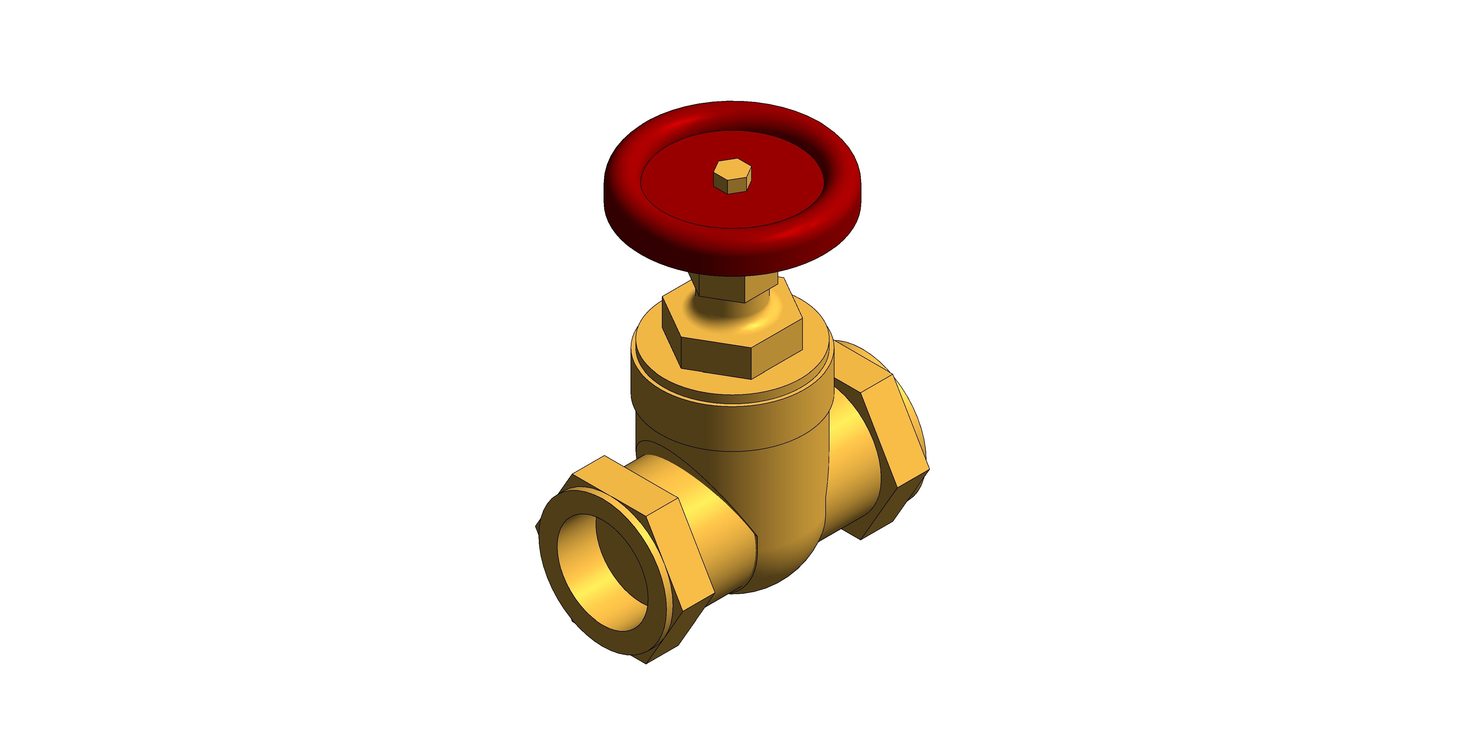 Product: D155C - Gate Valve - Bronze