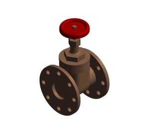 Product: D161 - Gate Valve - Bronze