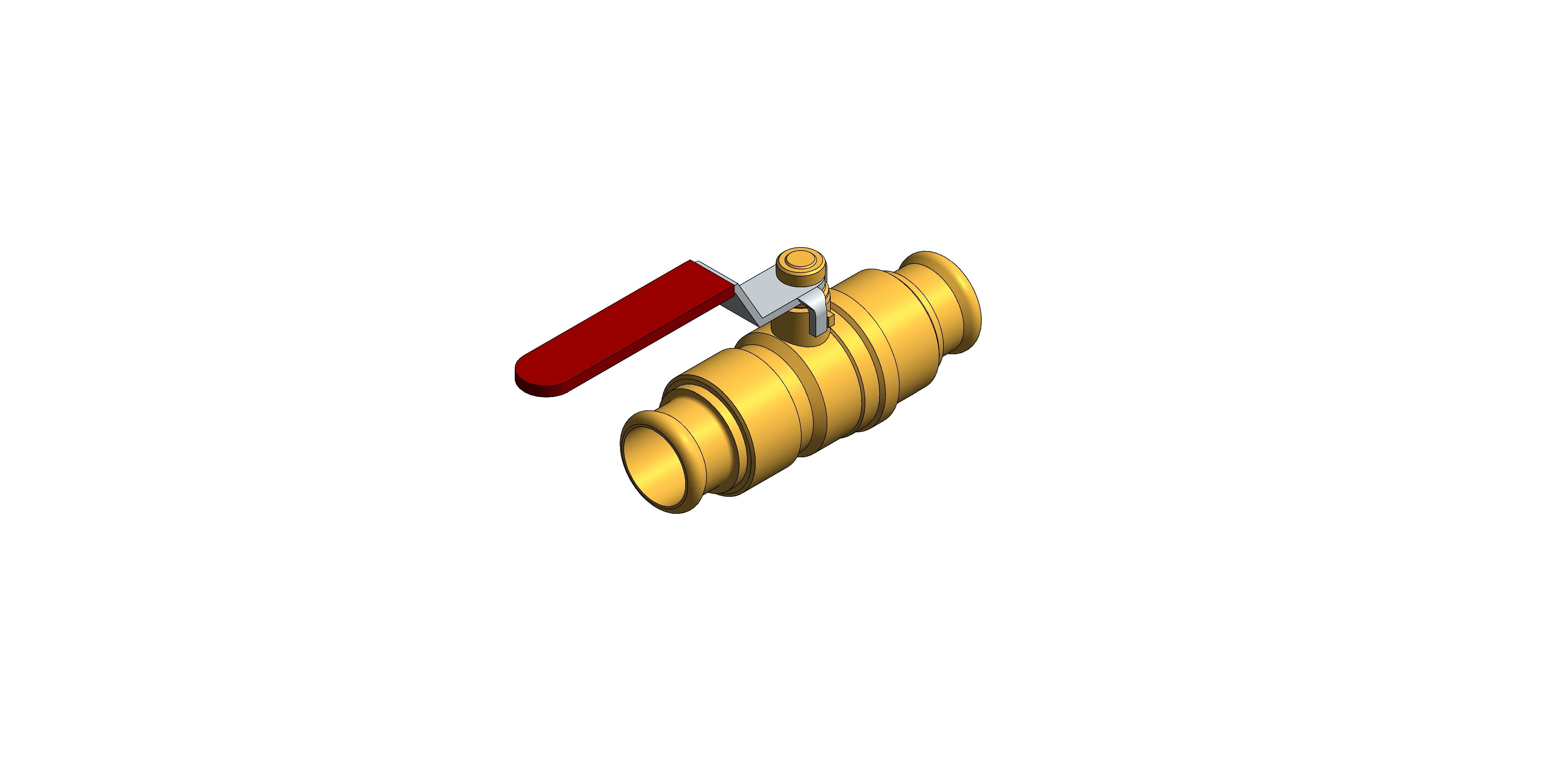 Product: D171A.PF - Ball Valve - DZR Brass