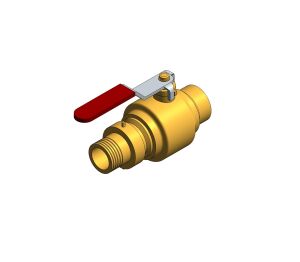 Product: D171MHU - Draw-Off Ball Valve - Bronze