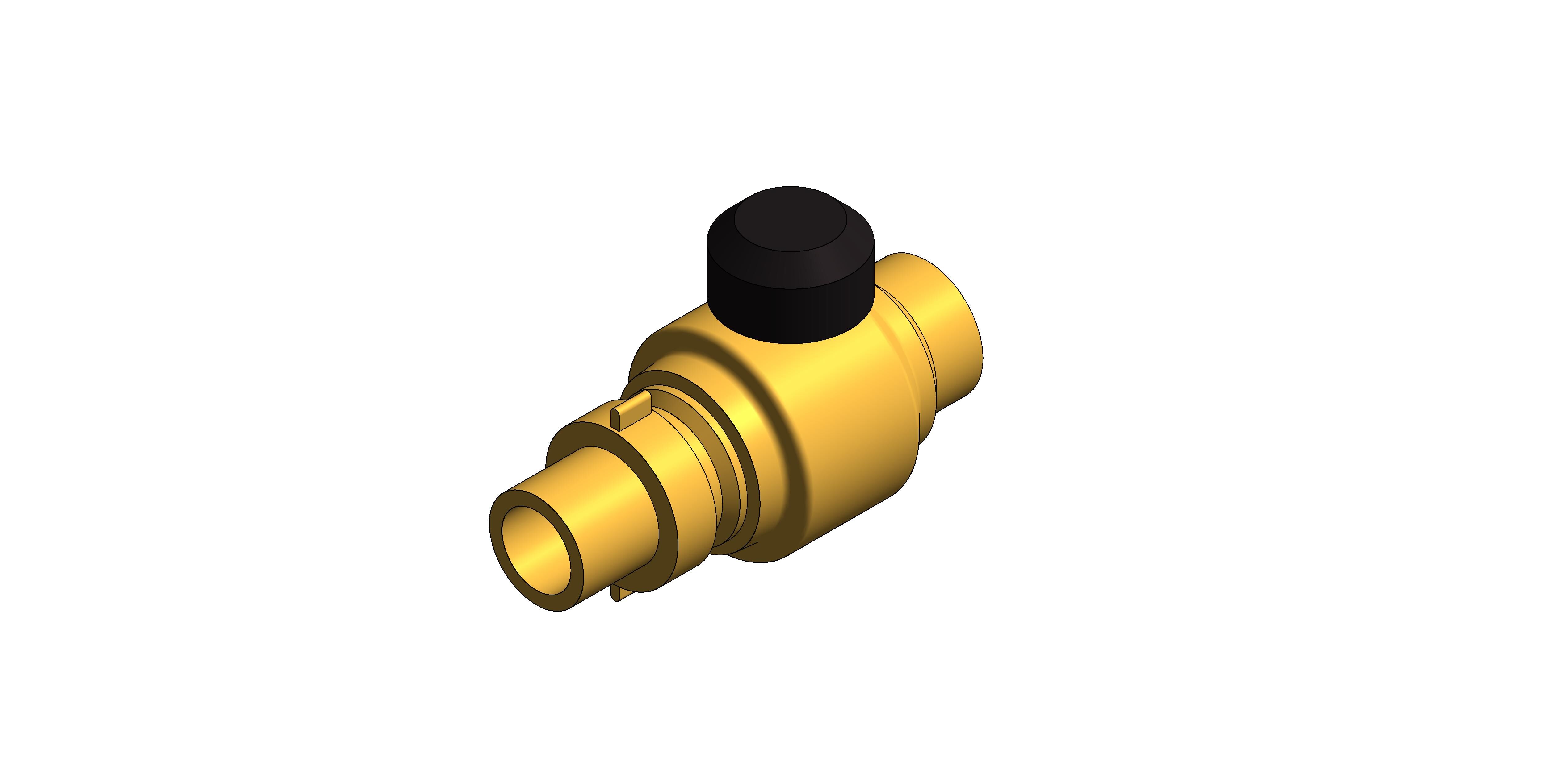 Product: D171MHULS - Draw-Off Ball Valve With Lockshield - Bronze
