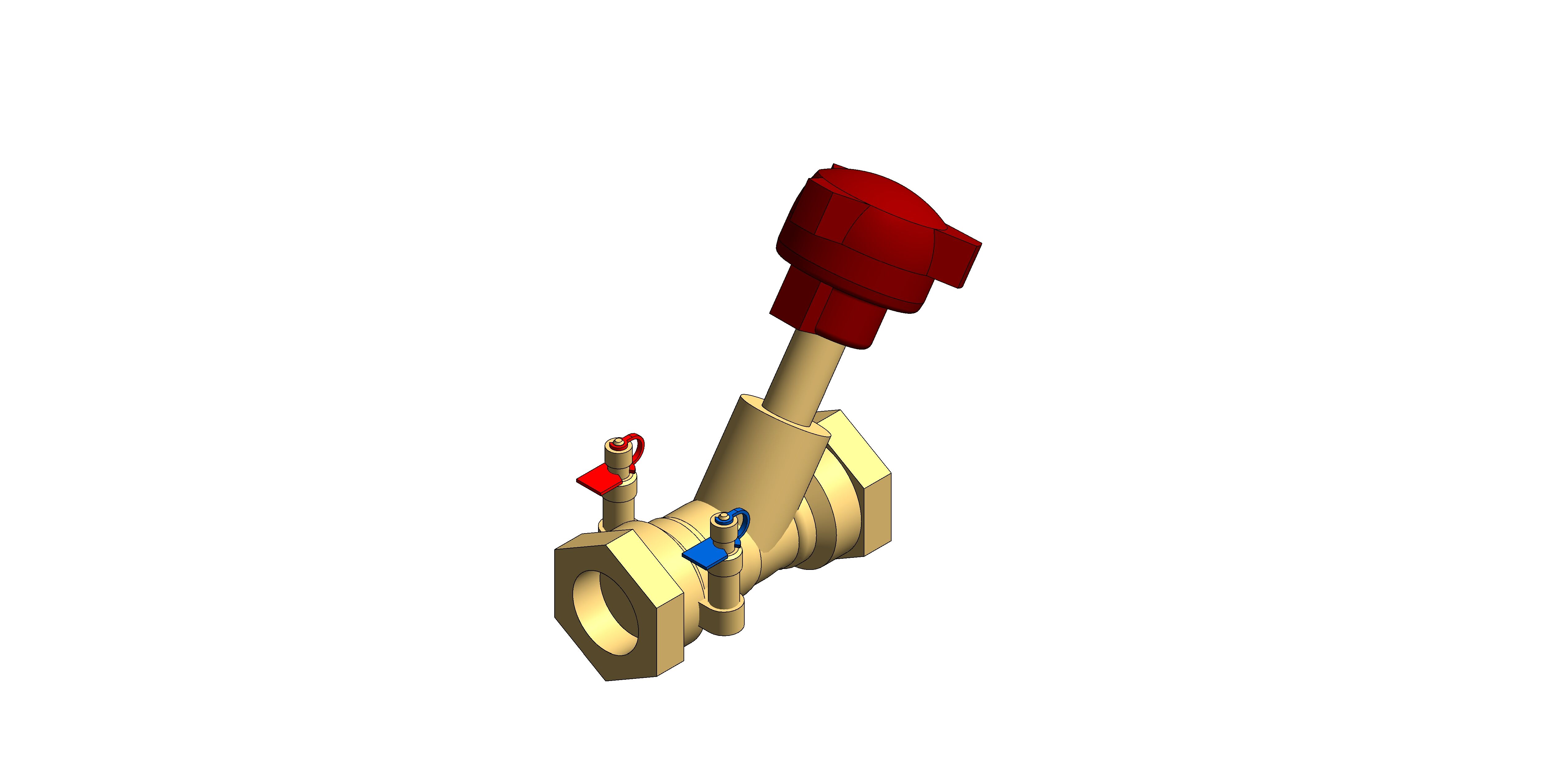 Product: D931.AT - Fixed Orifice Double Regulating Valve (FODRV) - Bronze
