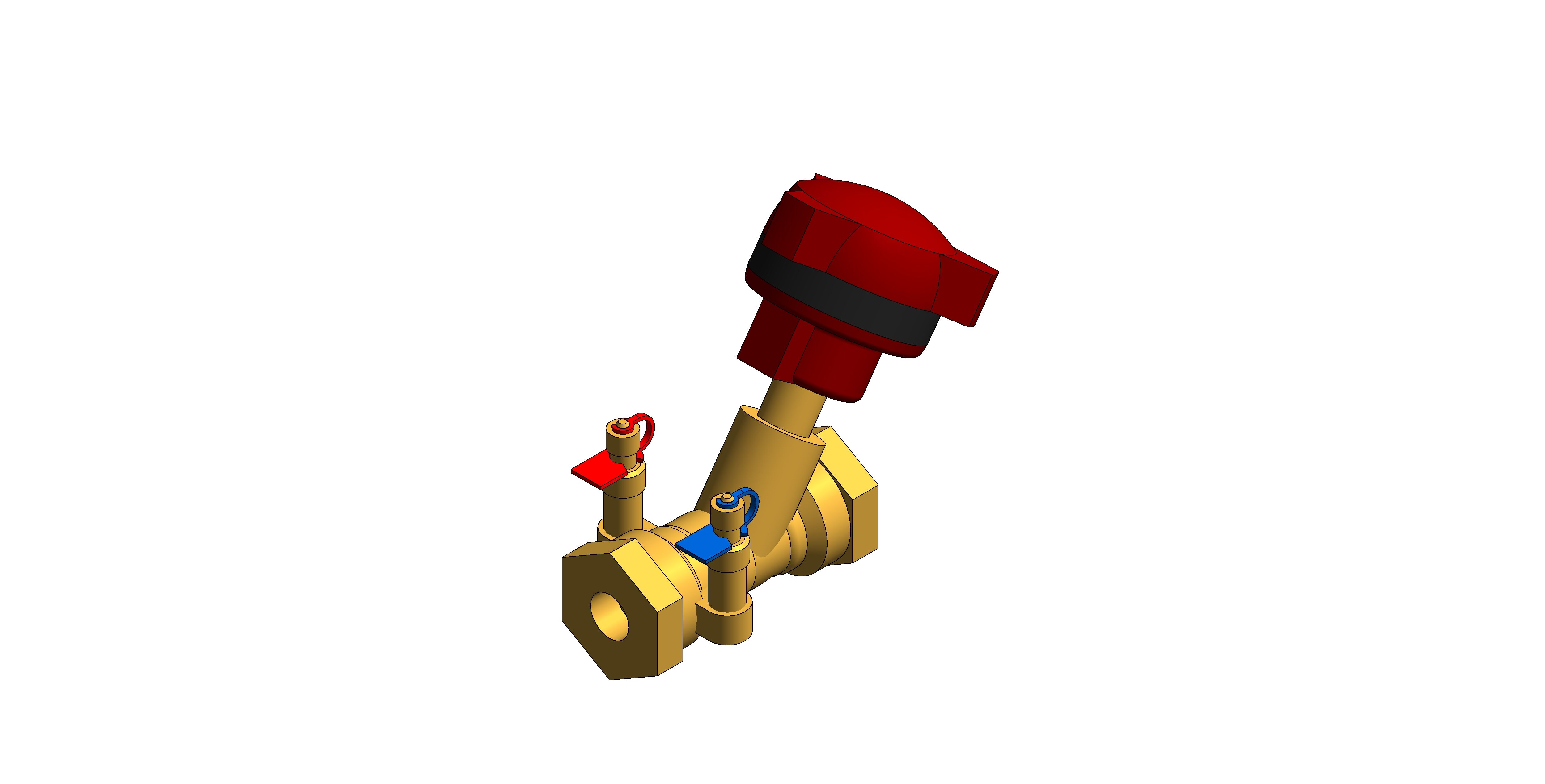 Product: D934 - Ultra Low Flow Fixed Orifice Double Regulating Valve (FODRV) - Bronze