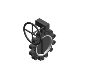 Product: DM925G - Fully-Lugged Gearbox  Operated Double Regulating Valve DRV - Ductile Iron (2019-2025 Design)