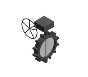 Product: FA648G / FA644G / FA658G / FA654G / FA678G / FA674G - Fully-Lugged Gearbox Operated Butterfly Valves - Ductile Iron