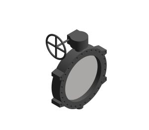 Product: FA725G - Large Diameter Butterfly Valve - Ductile Iron