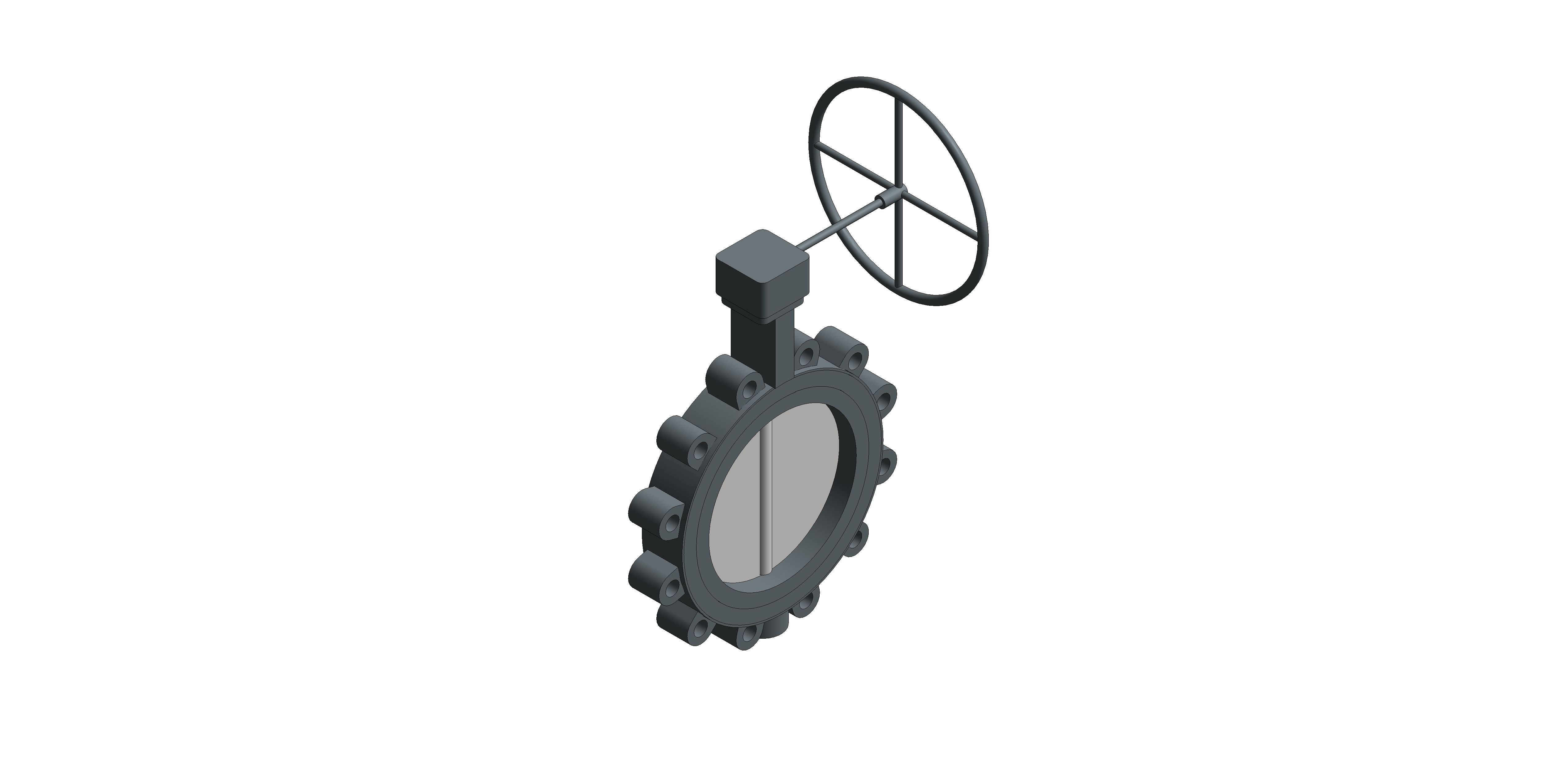 Product: FM639 - Fully-Lugged Gearbox Operated Butterfly Valves - Ductile Iron
