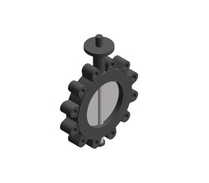 Product: F614B, F624B, F628B - Fully-lugged Gearbox Operated Butterfly Valves – Ductile Iron (2026 Onwards)