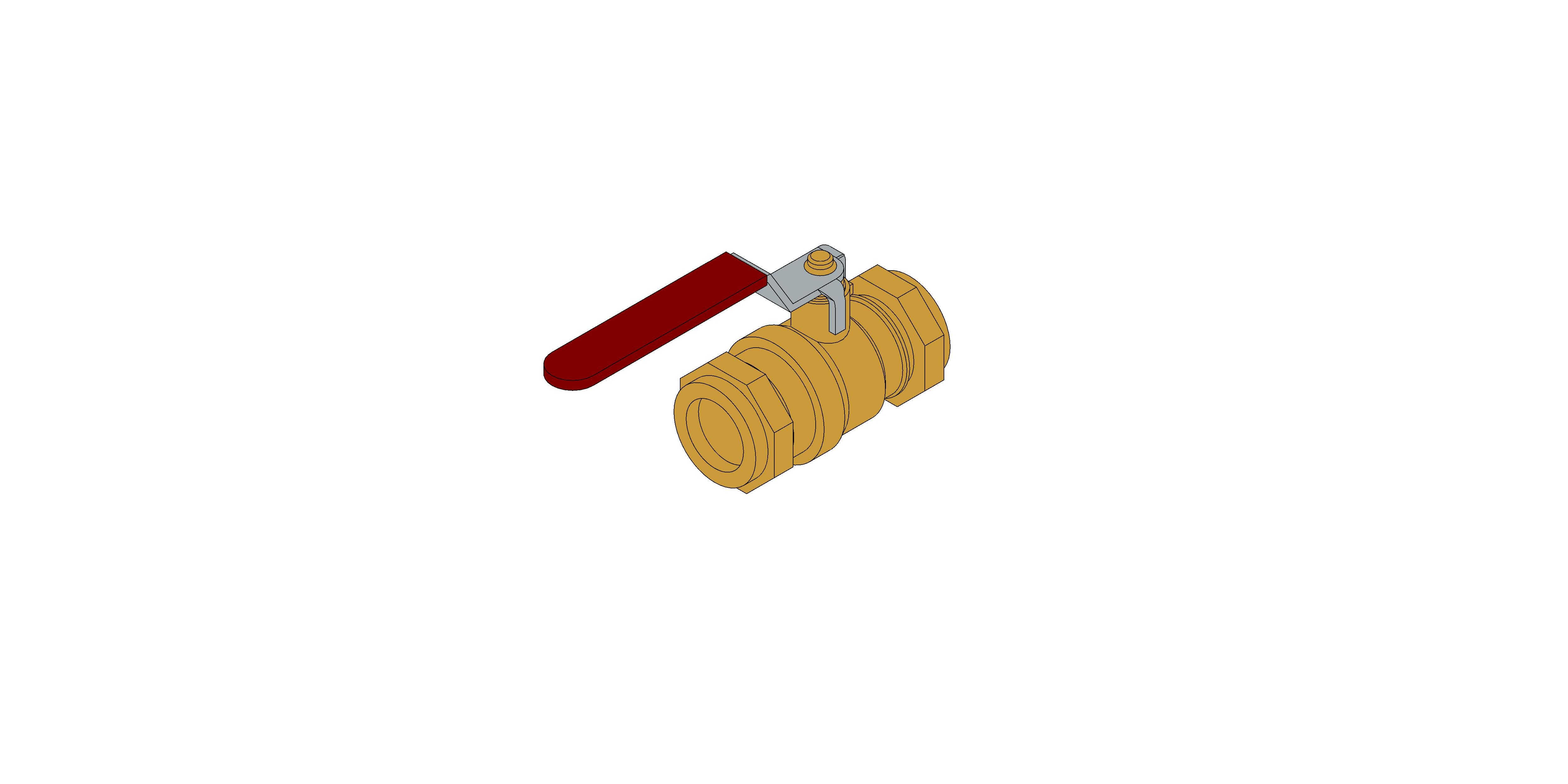 Product: D171C - Ball Valve - Bronze