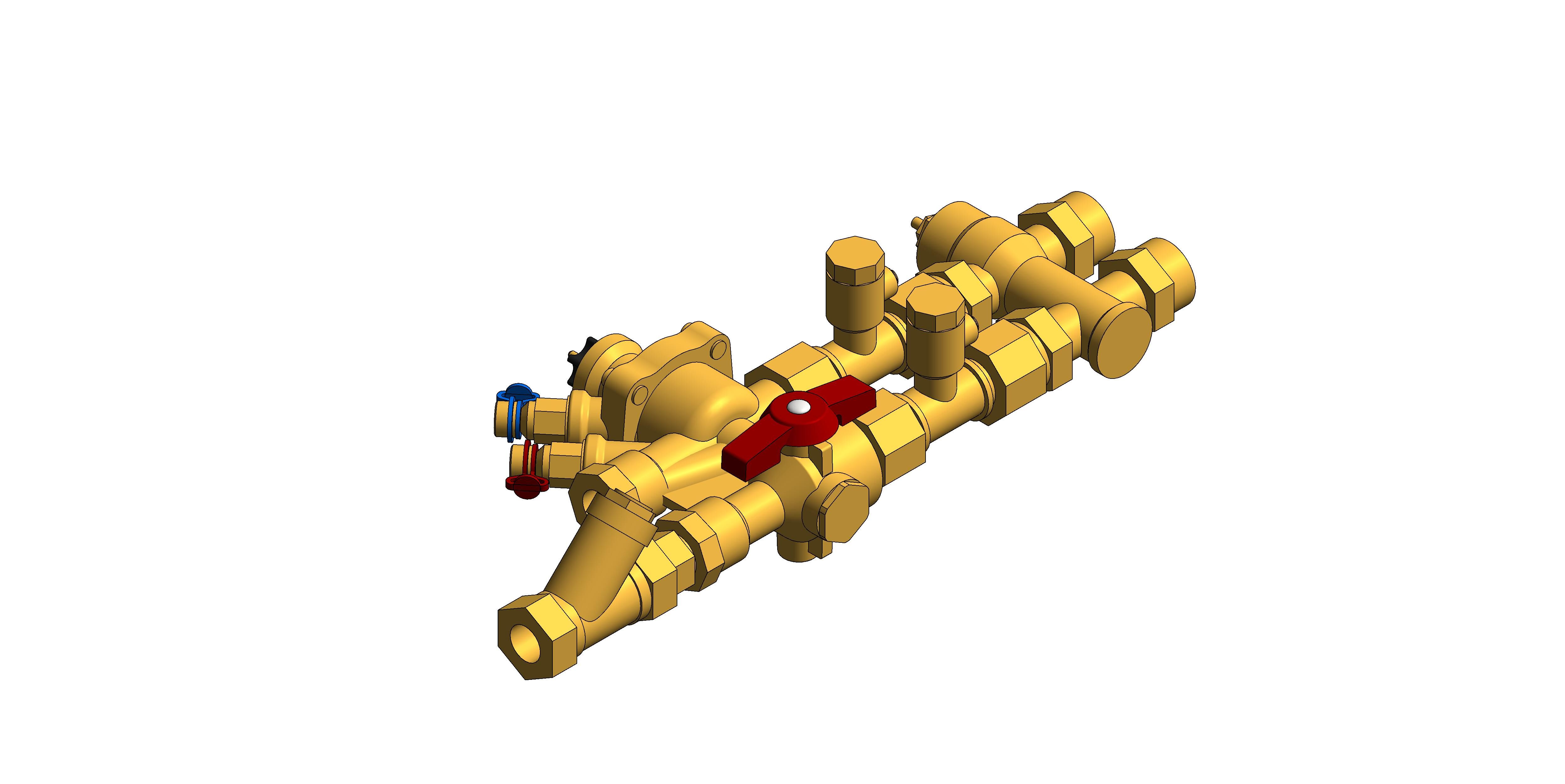 Product: DE40BSFP - Dominator Eco With BSRIA Flushing Drain Strainer & 4-Port
