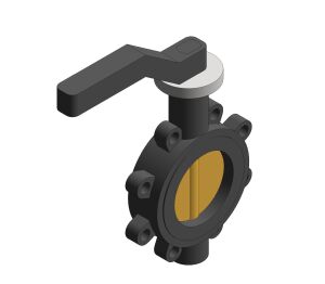 Product: DM925LW - Fully-Lugged Lever  Operated Double Regulating Valve DRV - Ductile Iron (2019-2025 Design)