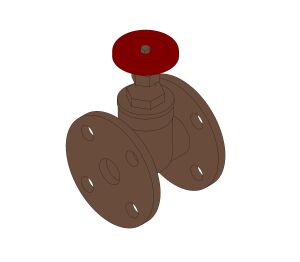 Product: D162 - Gate Valve - Bronze