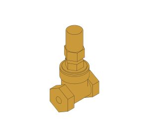 Product: D235 - Gate Valve (1/2" - 2") - Bronze