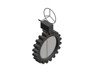 Product: F635 - Butterfly Valve - Fully Lugged Gearbox Operated