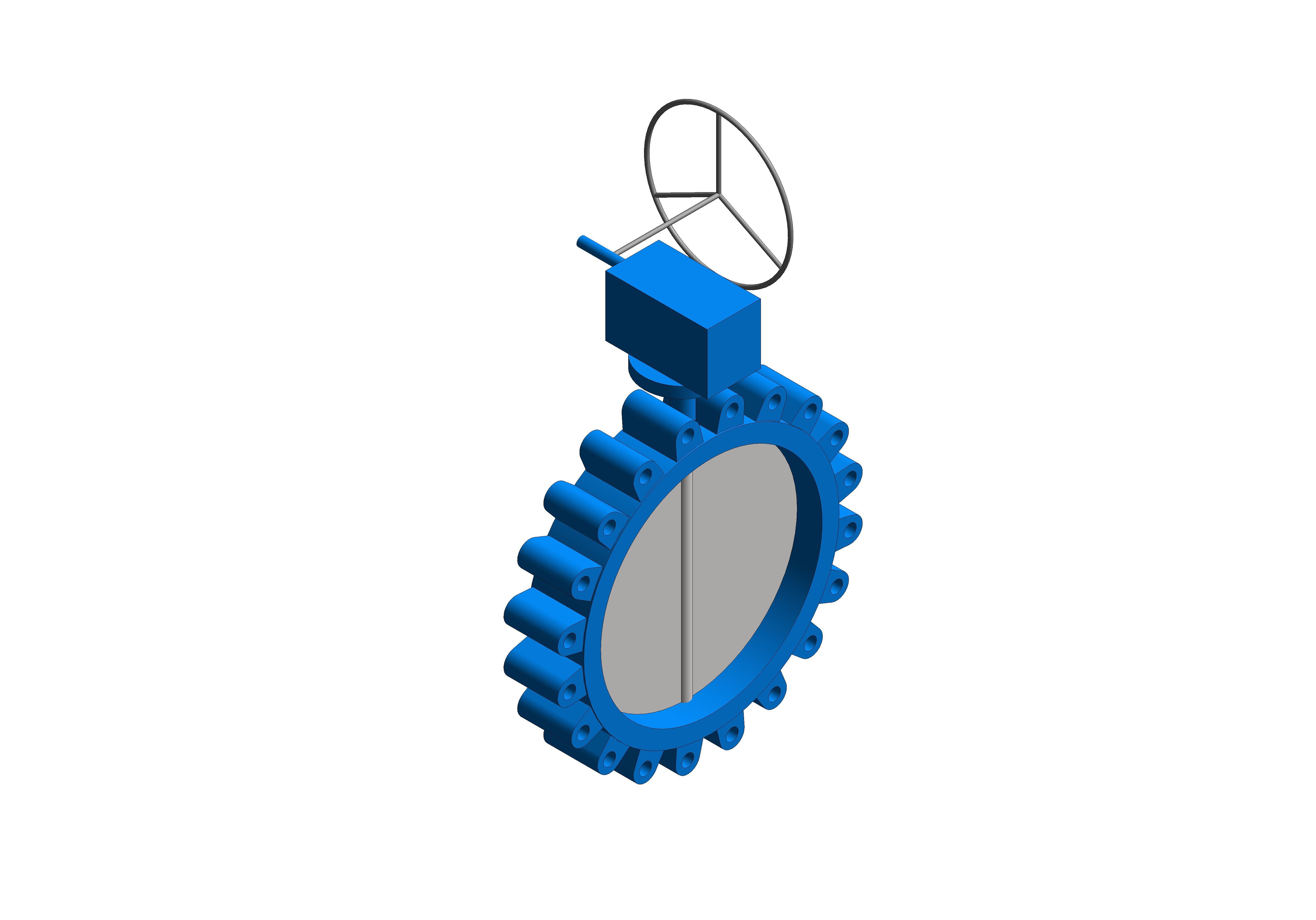 Product: Fig 4980G - Butterfly Valve - Fully Lugged Gearbox Operated