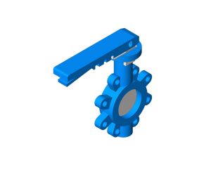 Product: Fig 4980 - Butterfly Valve - Fully Lugged Lever Operated
