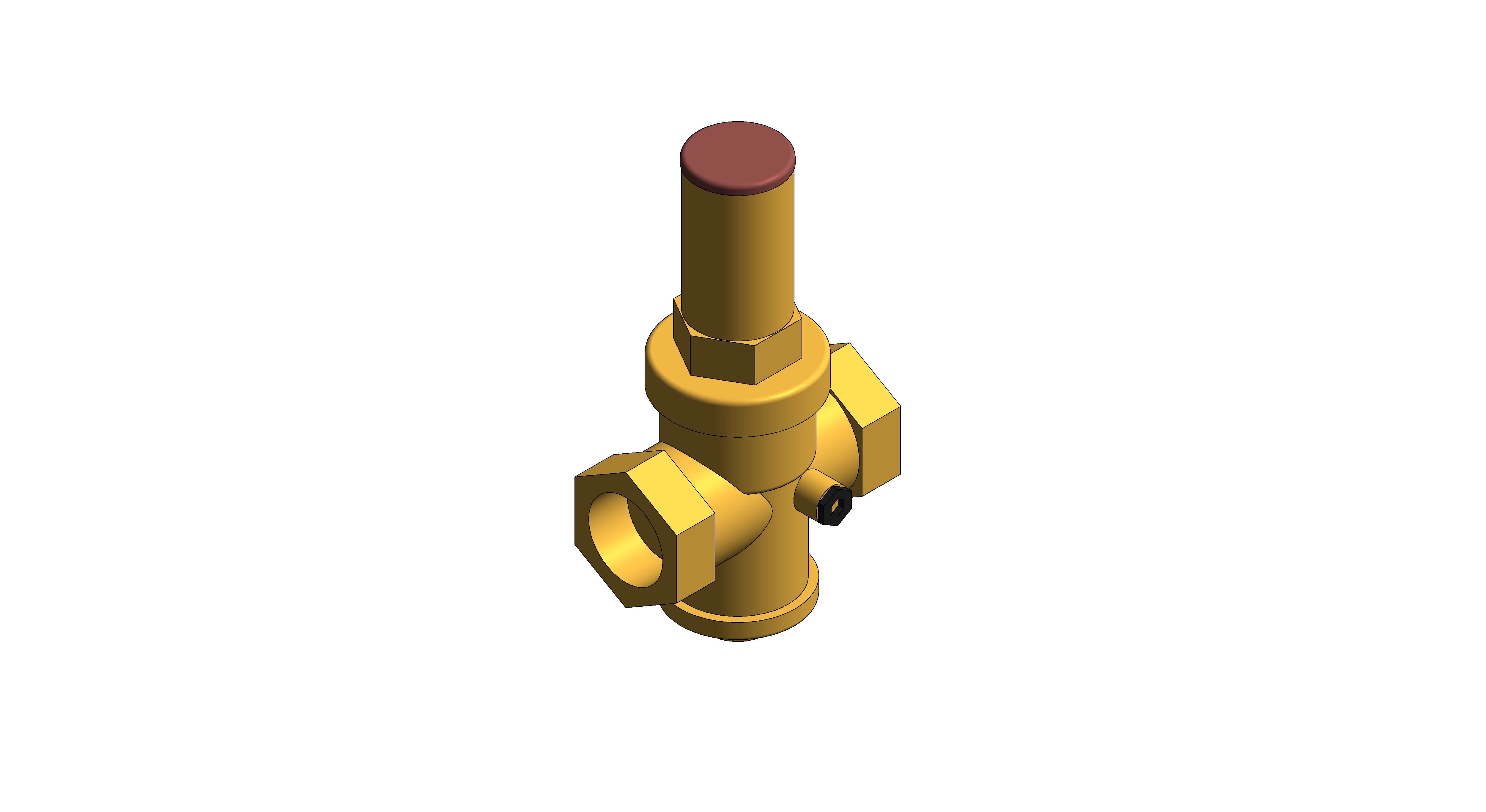 D1625 - Pressure Reducing Valve Direct Acting - Brass