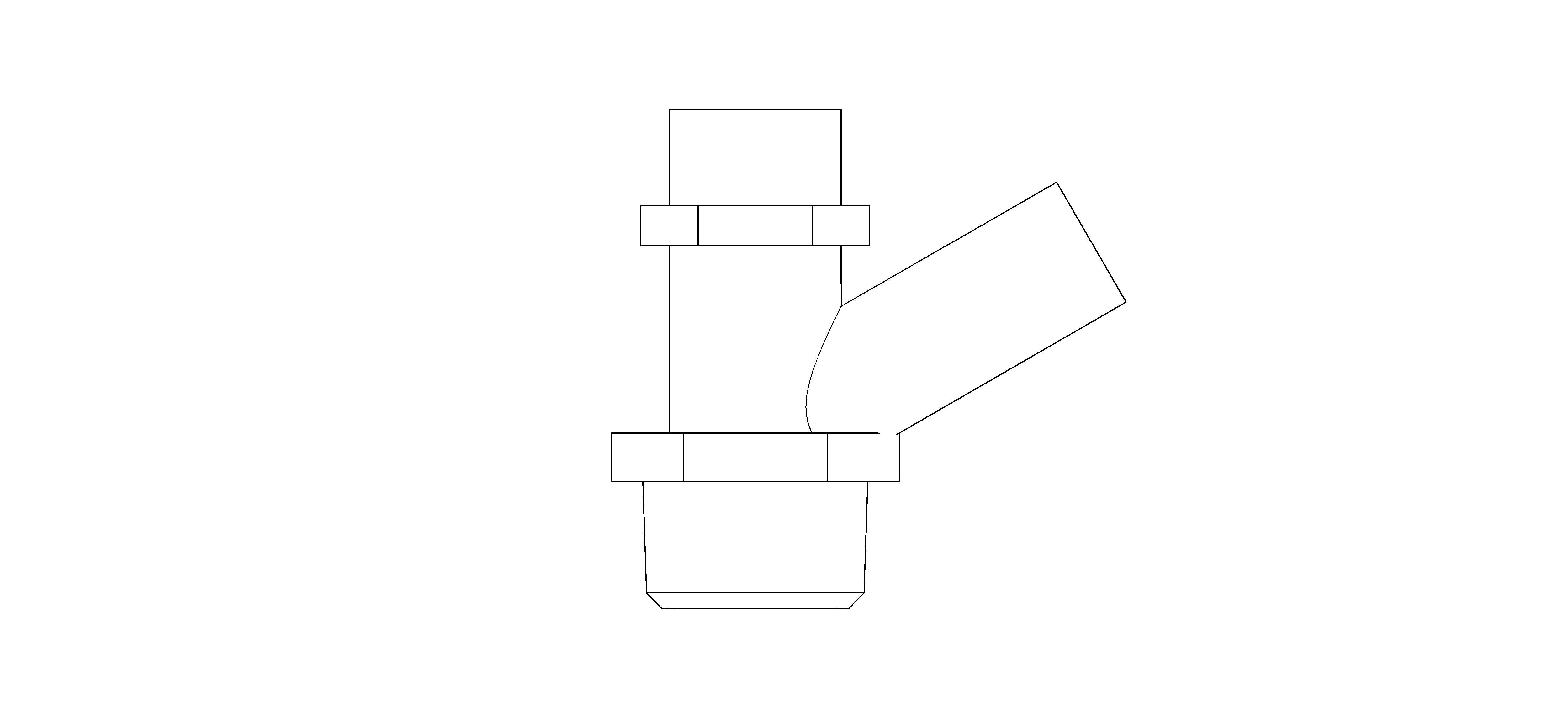 Product: D340 - Draining Tap - DZR Brass