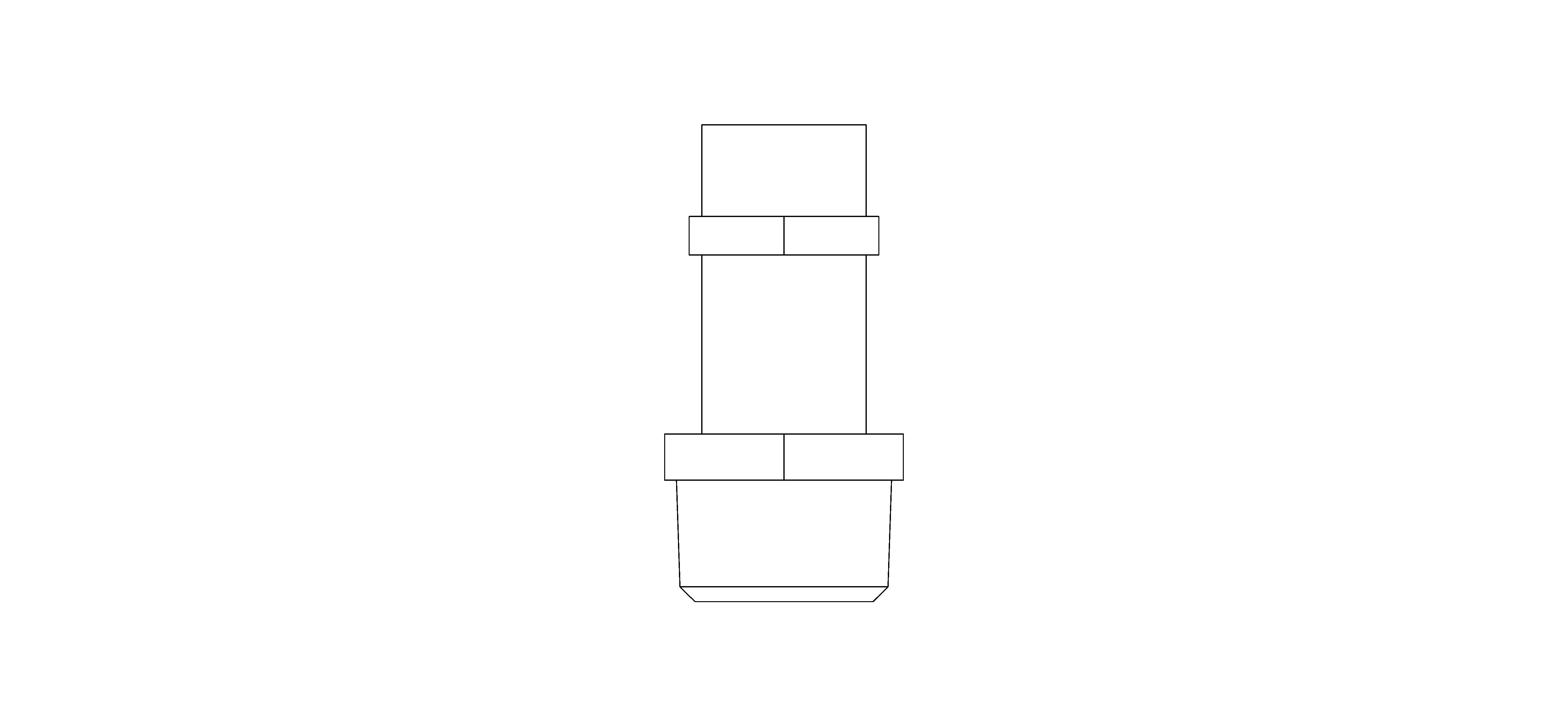 Product: D340 - Draining Tap - DZR Brass