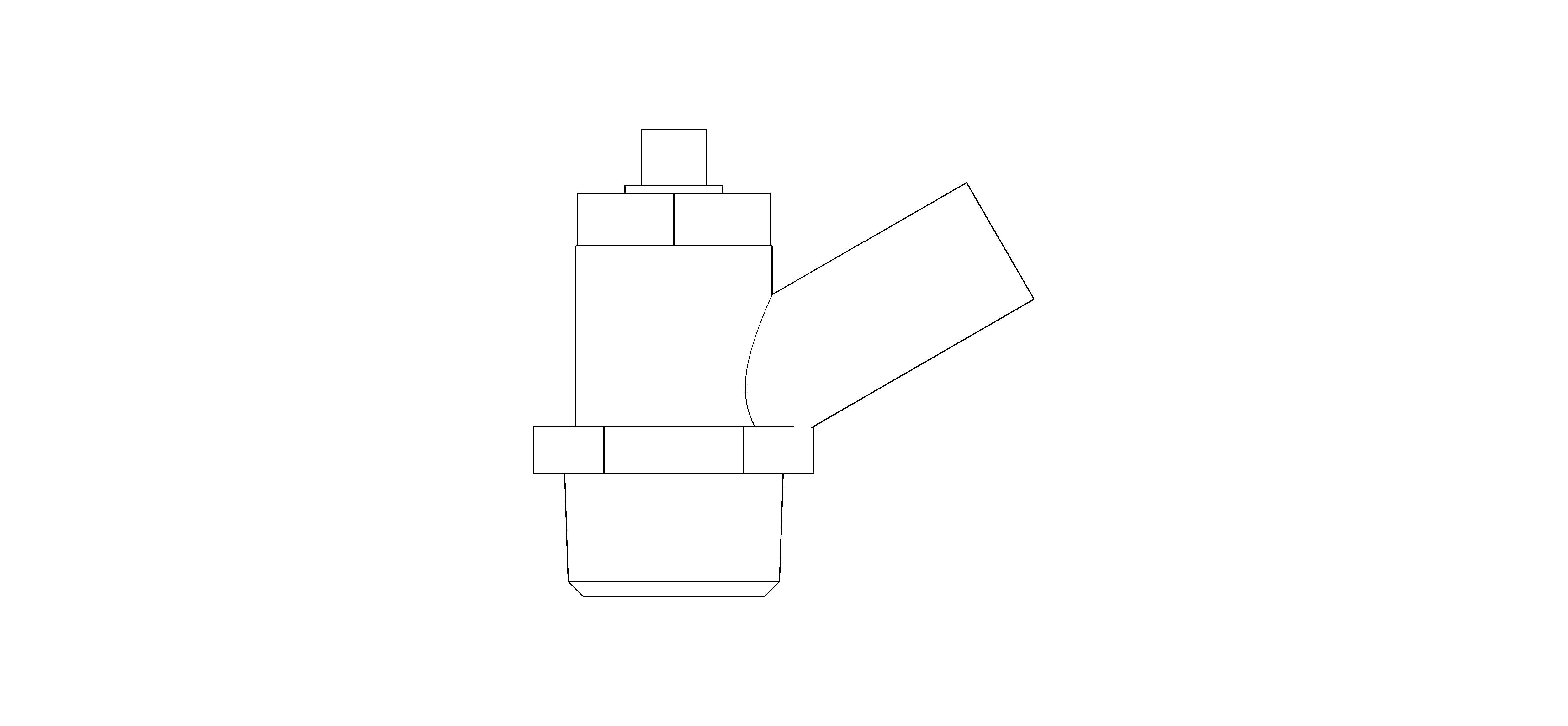 Product: D341 - Draining Tap - DZR Brass