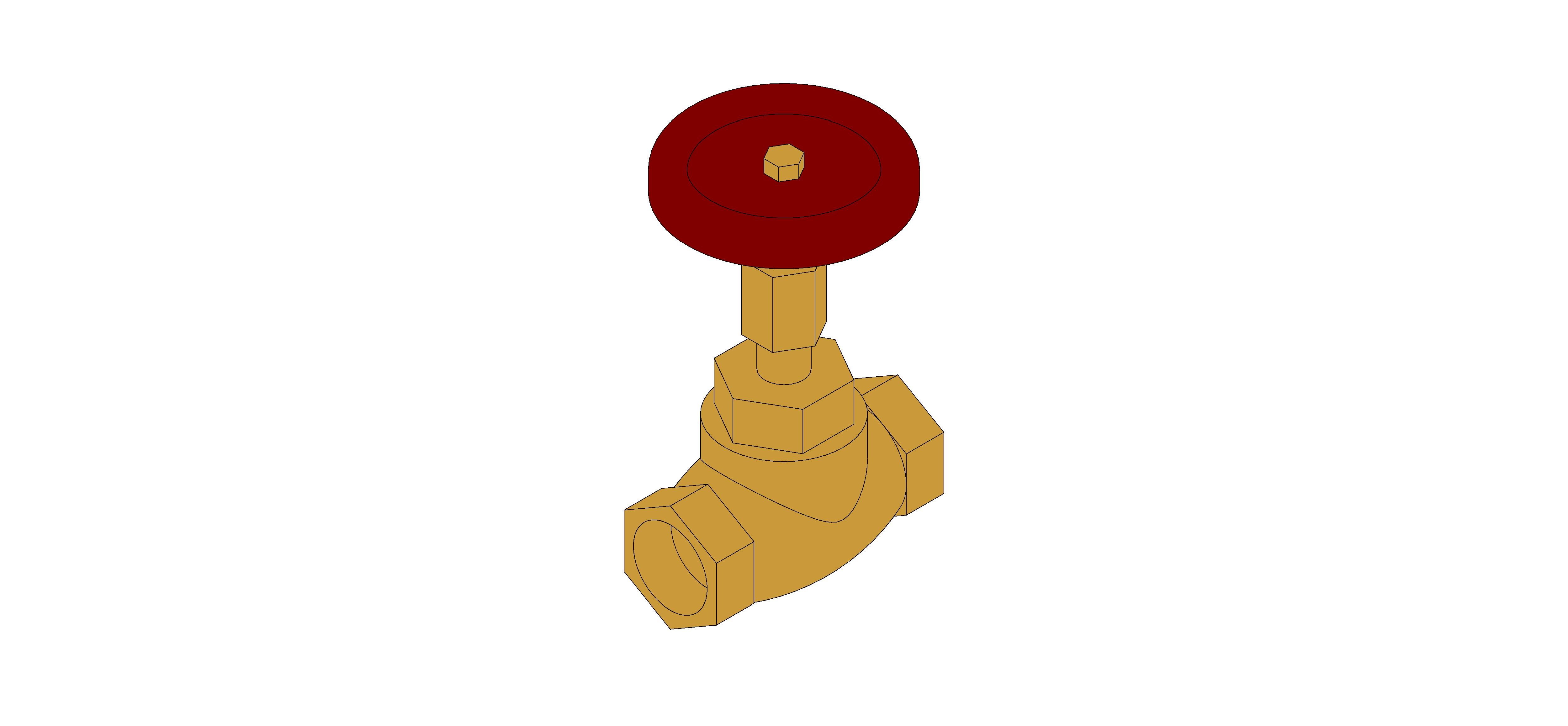 Product: D4 - Globe Valve - Bronze