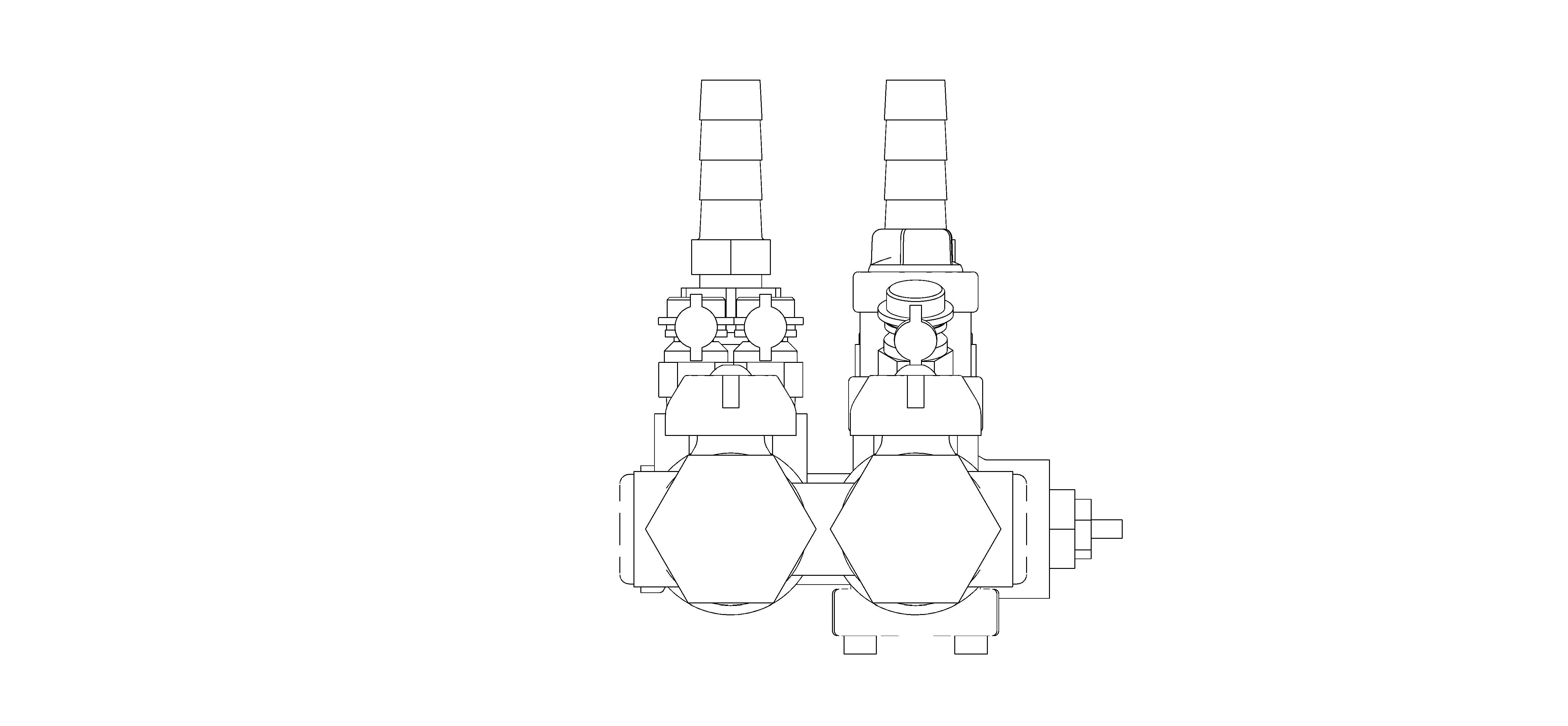 Product: DD40BSS4B - Dominator Peak Pro with PICV, BSRIA Flushing Drain & 4-Port