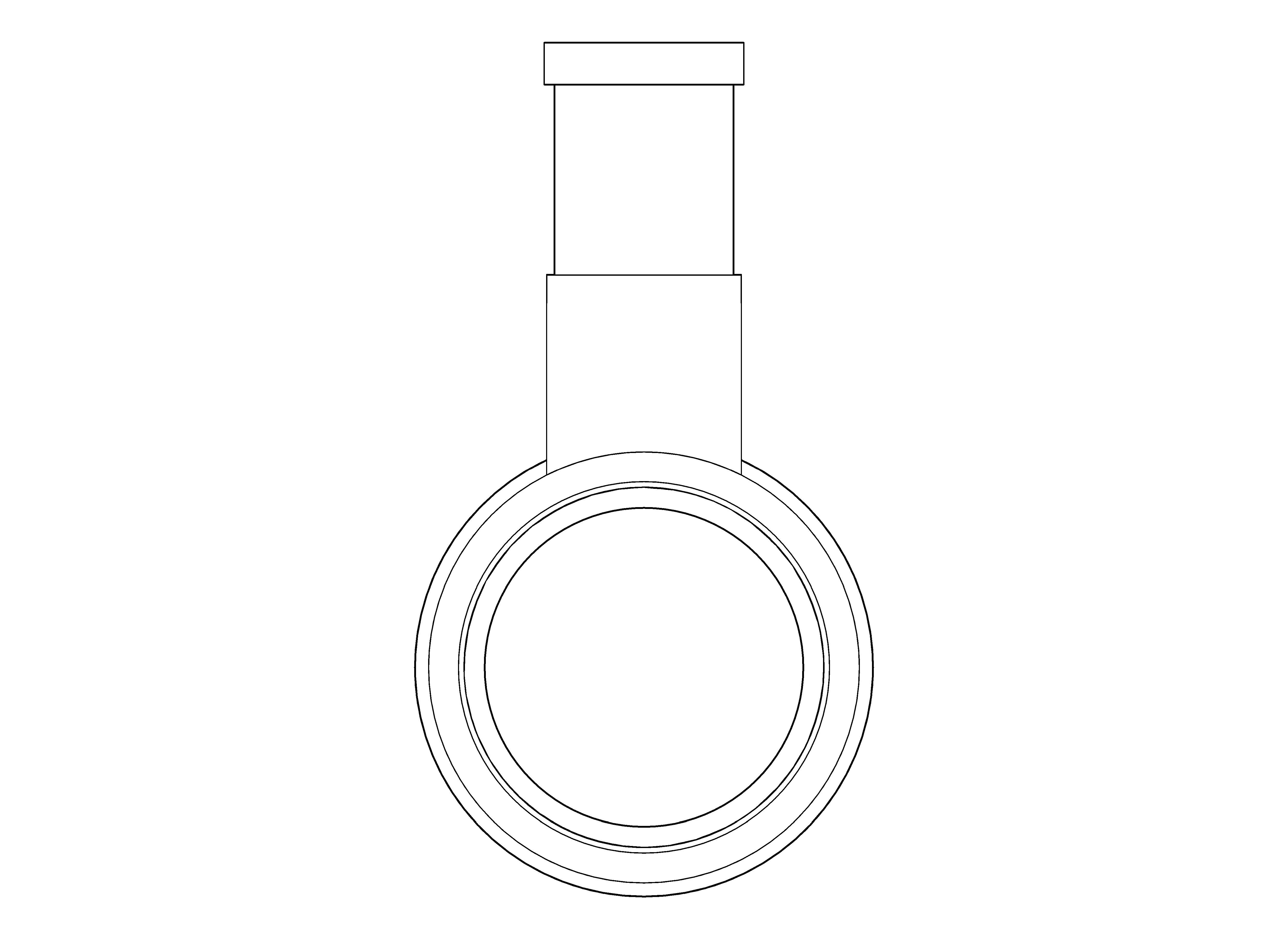 Product: DZR Press Fit Ball Valve - Lever - D172A.PF