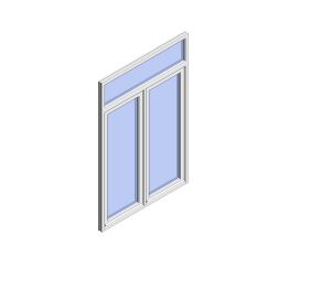 Product: Traditional 2500 French Door (F2 - Open In)
