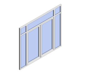 Product: Traditional 2500 French Door (F7 - Open In)