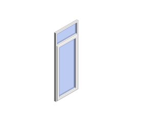 Product: Traditional 2500 Residential Door (R3 - Open Out)