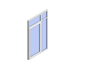 Product: Traditional 2500 Residential Door (R5 - Open Out)